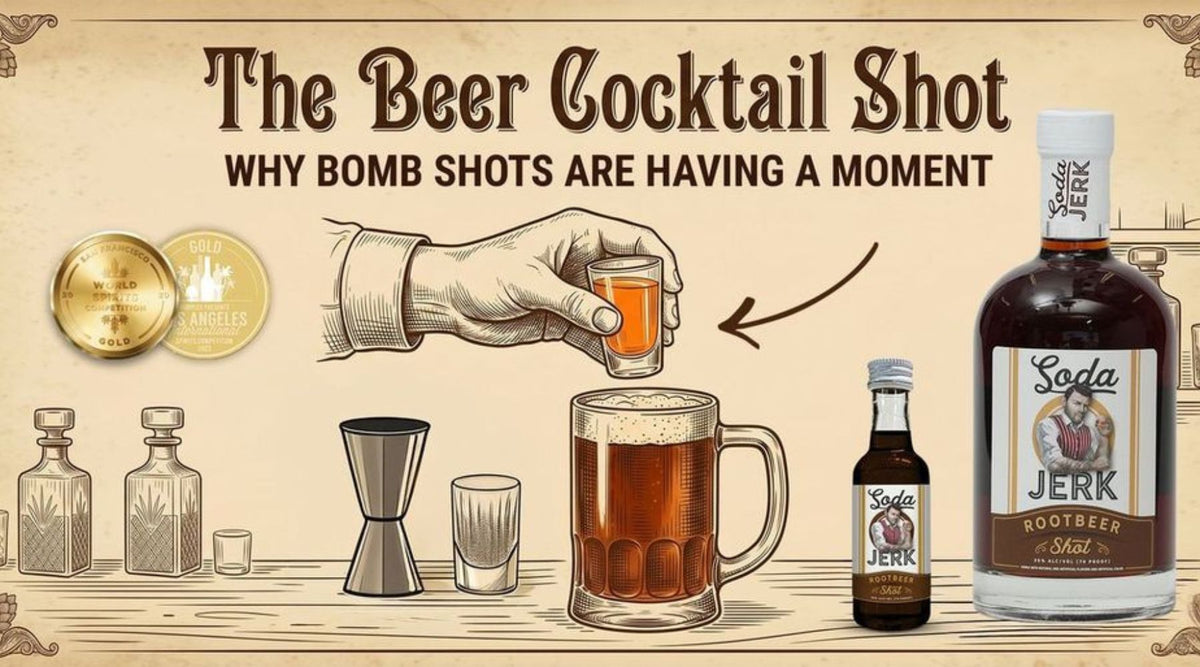 Bama Shot The Beer Cocktail Shot: Why Bomb Shots Are Having a Moment – Sodajerkshot