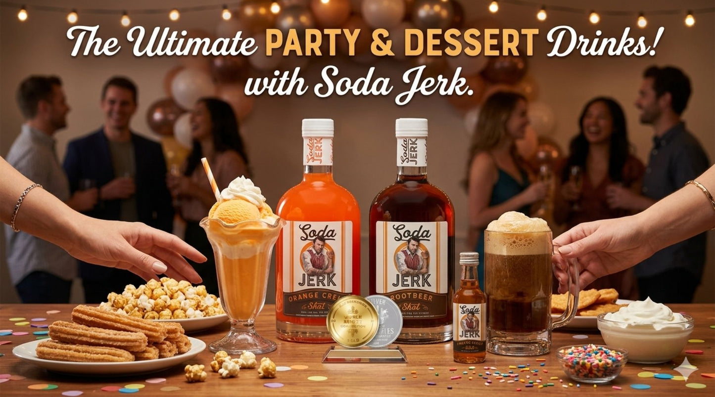 Party & Desert Drinks With Soda Jerk