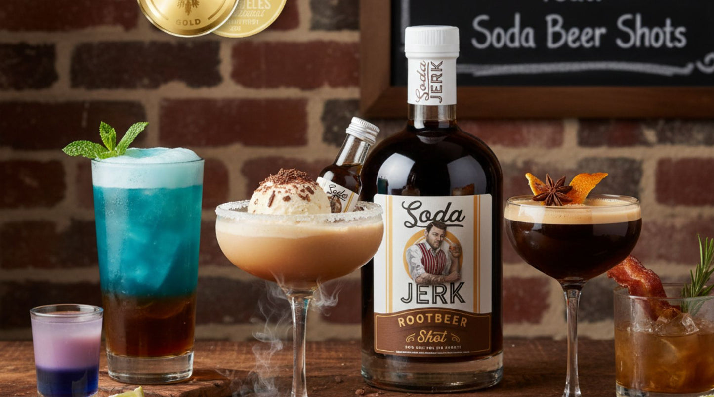 cocktails with soda jerk root bear cream