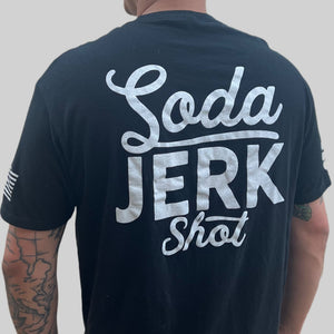 Soda Jerk Shot Classic Black Tee