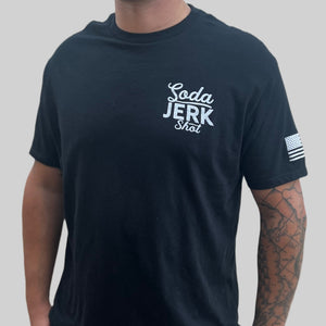 Soda Jerk Shot Classic Black Tee