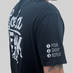 Soda Jerk Shot Classic Black Tee