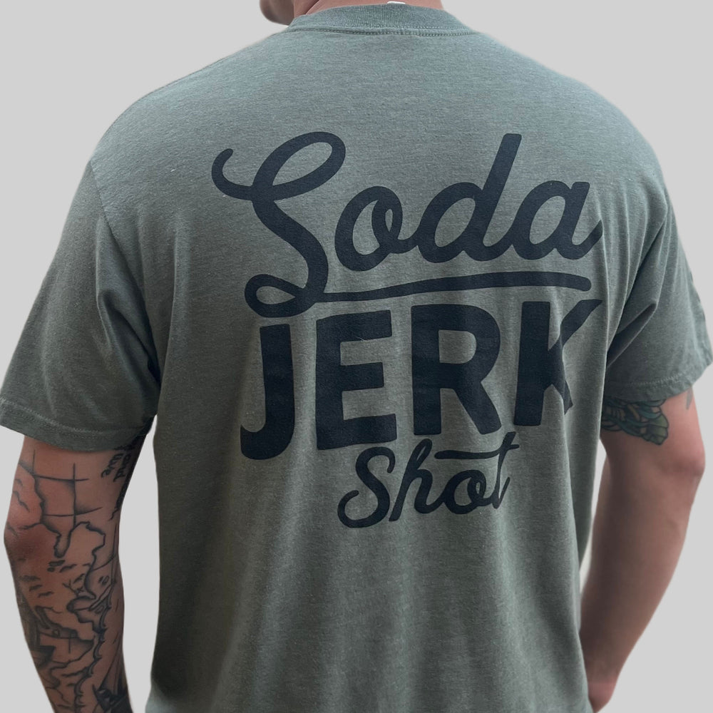 Soda Jerk Shot Classic Green Tee